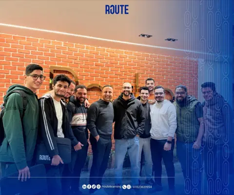 طلاب Route Academy - كورس تطوير الويب في مصر