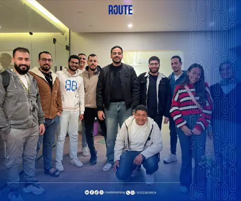 طلاب Route Academy - دبلومة فرونت اند وباك اند
