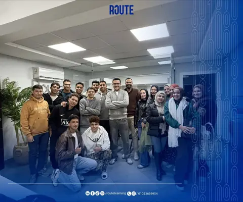 طلاب Route Academy - مشاريع حقيقية في الويب