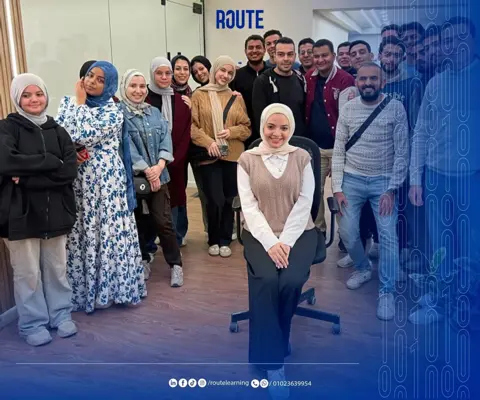 طلاب Route Academy - فصل دراسي في القاهرة