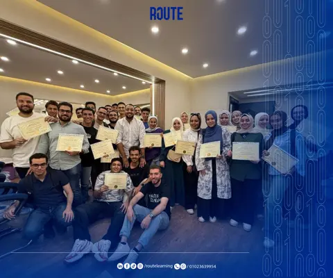 طلاب Route Academy - كورس ويب في الإسكندرية