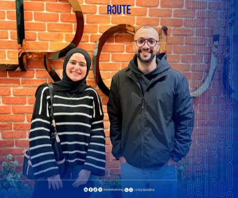 طلاب Route Academy - كورس React و Node.js